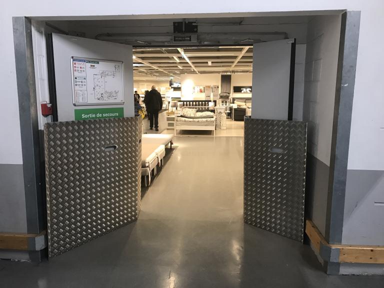 Fabrication protections portes