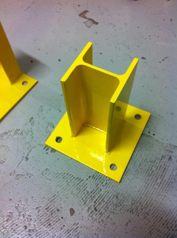 Fabrication et mise en peinture protection bastings