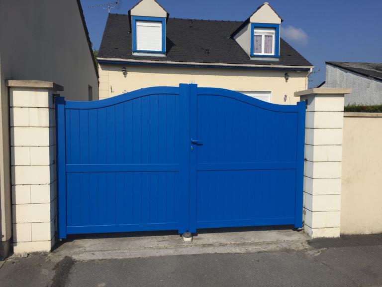 Mise en peinture  portail