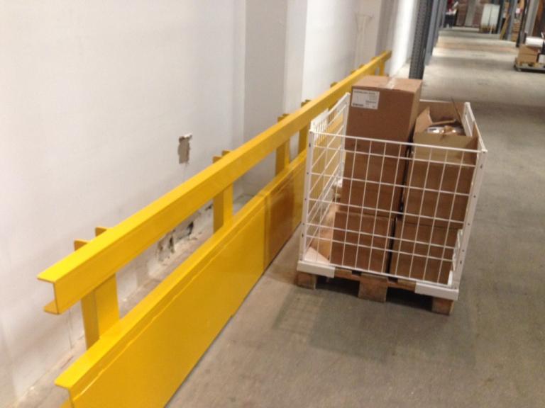 Protection lourde de cloisons et mise en peinture