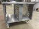 Fabrication table sous four inox